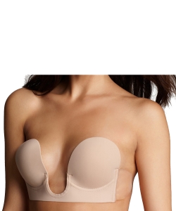 The low plunge backless bra SY-1032  BEIGE